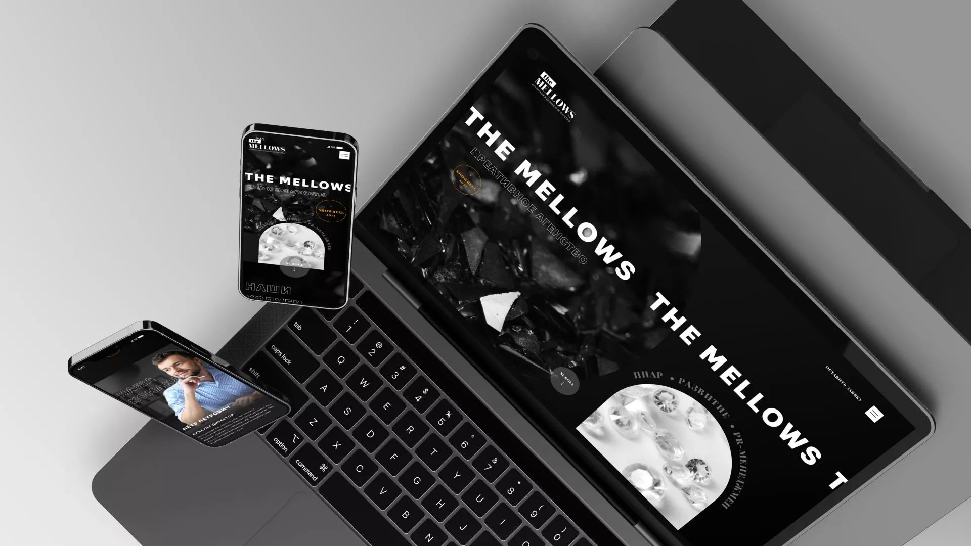 Разработка сайта креативного агентства «The Mellows» в Юрьев-Польском
