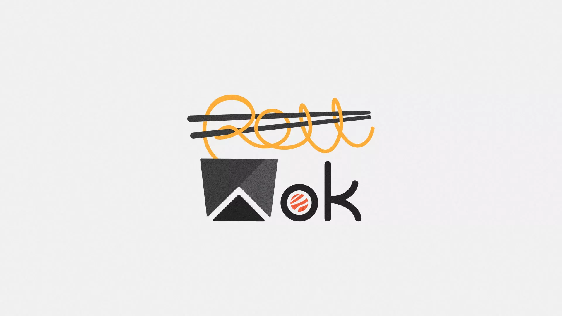 Разработка логотипа в Юрьев-Польском для суши-бара «Roll Wok Club» Разработка логотипа в Юрьев-Польском для суши-бара «Roll Wok Club»