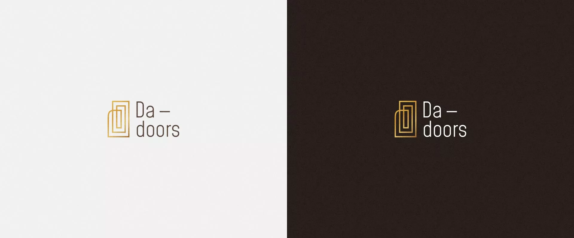 Разработка логотипа для компании «DA-DOORS» в Юрьев-Польском